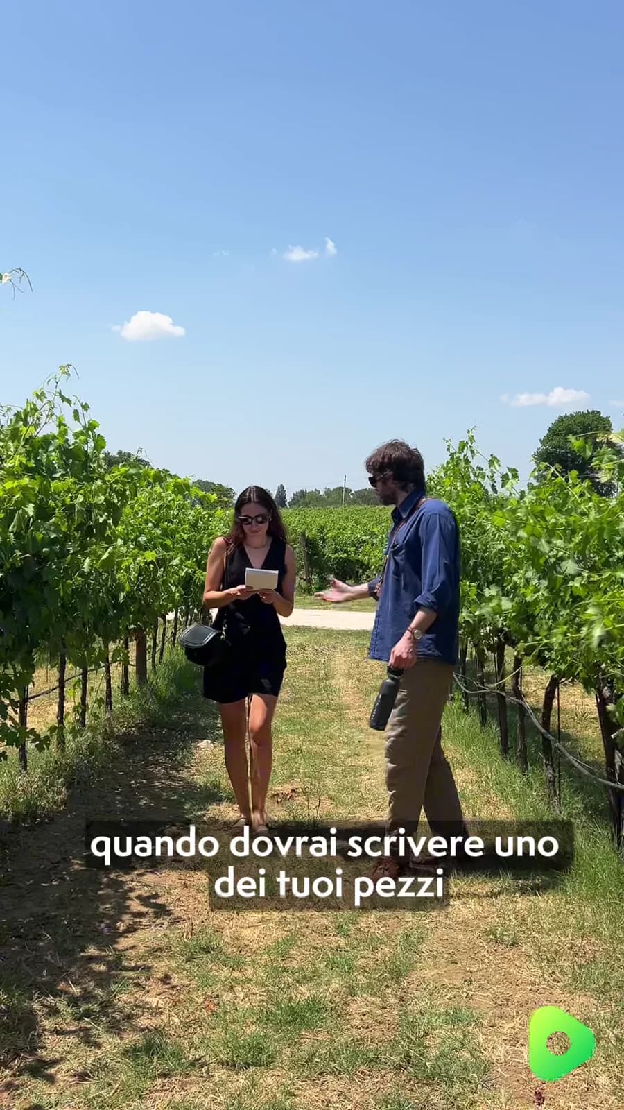 Two people in a vineyard, from the first Enerviva video.